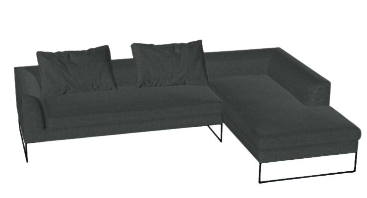 Mell Lounge Sofa Vorzugskombination / Quick Ship Cor